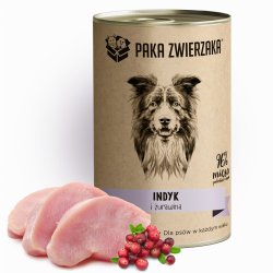 Kalkun Og Tranebr - Vdfoder Til Hunde - 400G