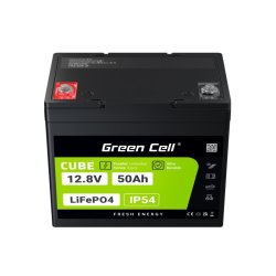 Green Cell LFPGC12V50AH UPS batteri Lithium jern fosfat (LiFePO4) 12 V 50 At