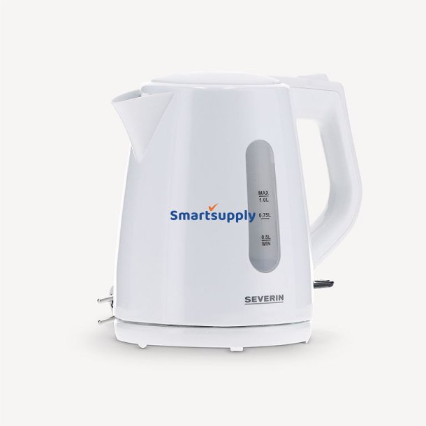 Severin Wk 3411 Elkedel 1 L 2200 W Hvid