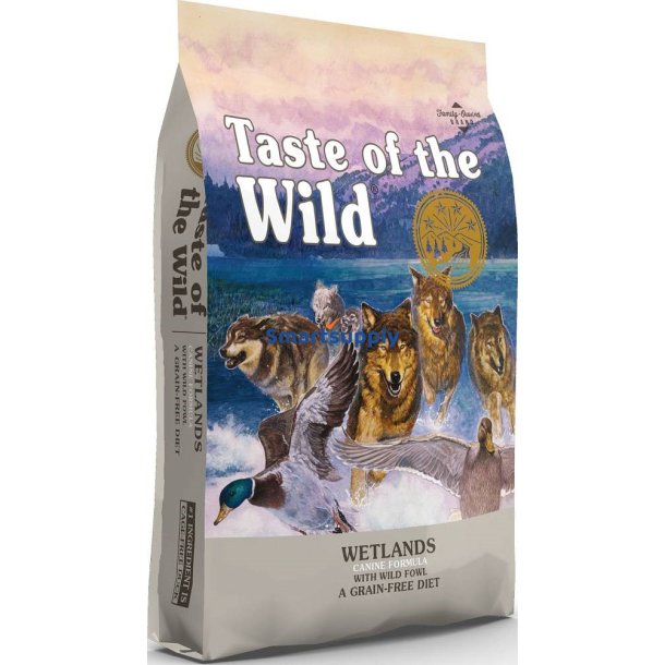 TASTE OF THE WILD Wetlands - trfoder til hunde - 12,2 kg