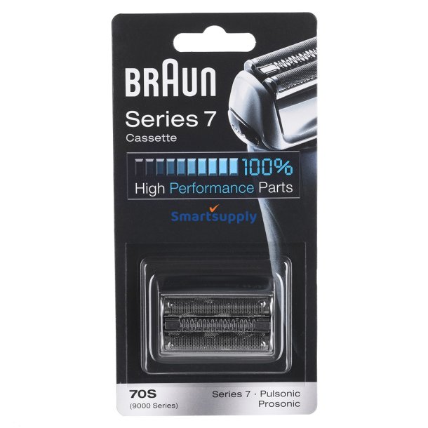Braun Series 7 70S Erstatningsfolie &amp; Skr Til Barbermaskine Series 7