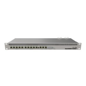 Mikrotik RB1100AHx4 kabelforbundet router Gigabit Ethernet Rustfrit stl