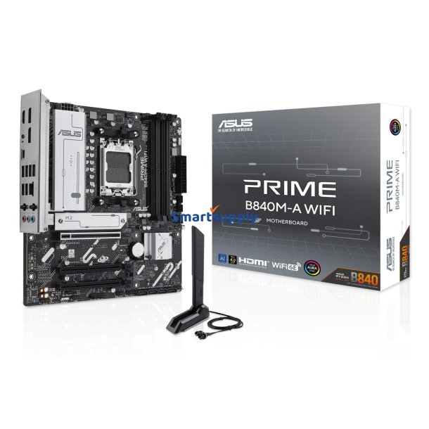 Asus Prime B840m-A Wi-Fi Amd B840 Socket Am5 Micro Atx