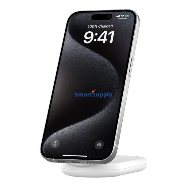 Belkin Boostcharge Hovedtelefoner, Smartphone Hvid USB Trdls Opladning