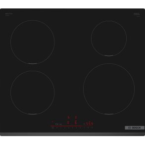 Induktionskogeplade, indbygget Bosch Serie 6 PIE631HB1E 60 cm 4 zoner sort
