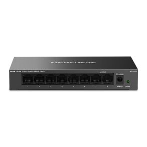 Mercusys MS108GS netvrksswitch Ikke administreret Gigabit Ethernet (10/100/1000) Sort