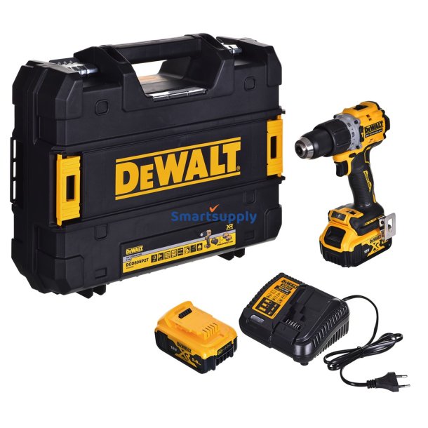 BOREMASKINE/DREV DEWALT DCD805P2T 18V 2X5,0AH BL TSTAK