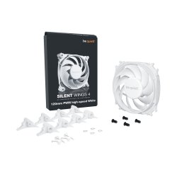 Ventilator - Be Quiet! Silent Wings 4 120mm PWM high-speed White