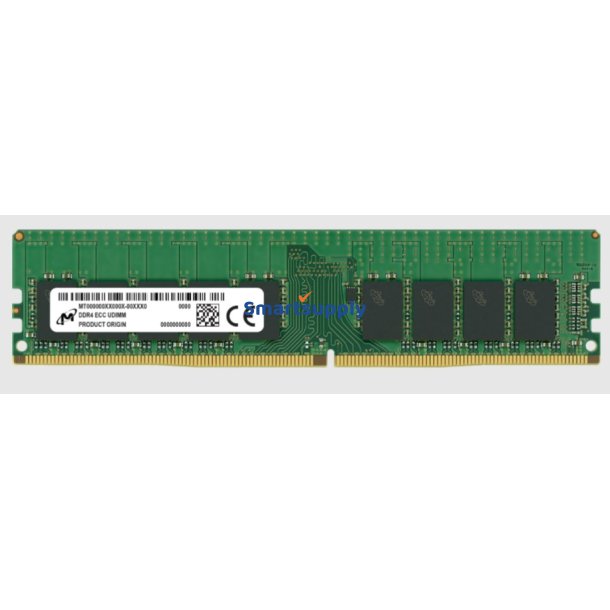 Micron MTA18ASF2G72AZ-2G6E2R hukommelsesmodul 16 GB 1 x 16 GB DDR4 2666 Mhz Fejlkorrigerende kode