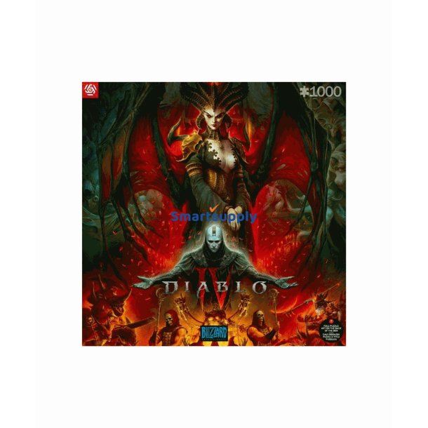 Good Loot Gaming Puzzle: Diablo Iv Lilith Composition (1000 Brikker)
