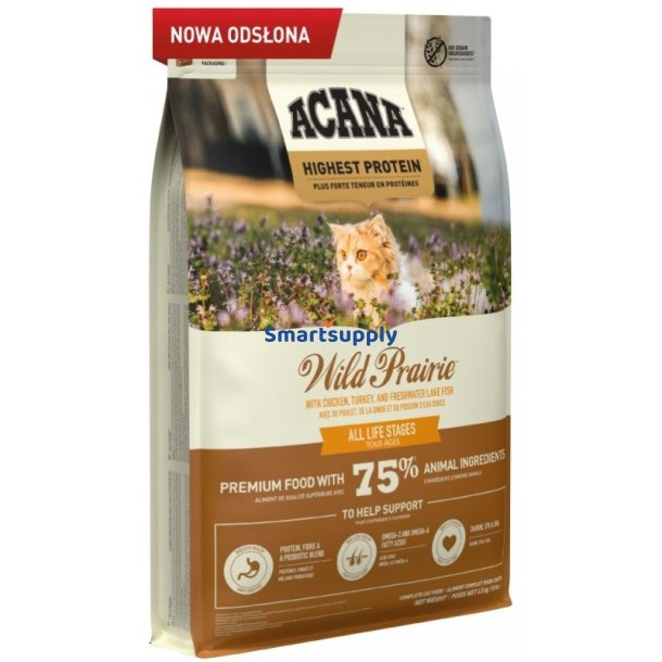 Acana Wild Prairie - Trfoder Til Kat - 4,5 Kg