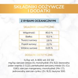 PURINA Gourmet Gold Succulent Delights Ocean fish - vdfoder til katte - 85g