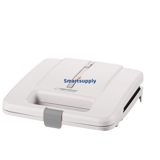 Esperanza Ekt010w Sandwichmaskine 1000 W Hvid