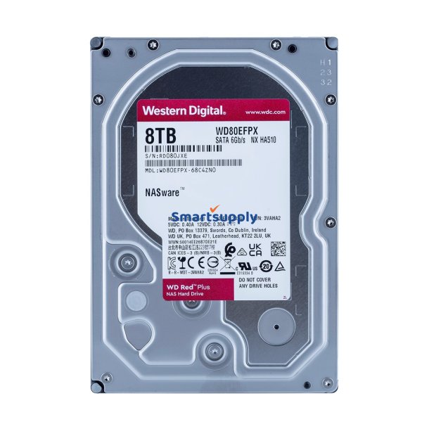 Western Digital Red Plus 3,5" 8 TB Serial ATA III