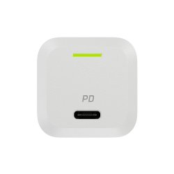 Usb-Oplader Green Cell Powergan 33 W Pd 3.0 Qc 3.0 1X Usb-C Hvid
