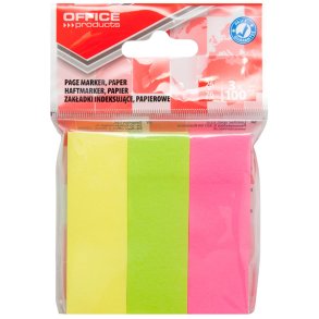 Indexfaner mix farver 26x76mm 3x100 stk