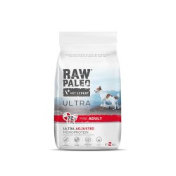 RAW PALEO Ultra Mini Adult Oksekd - trt hundefoder - 2 kg