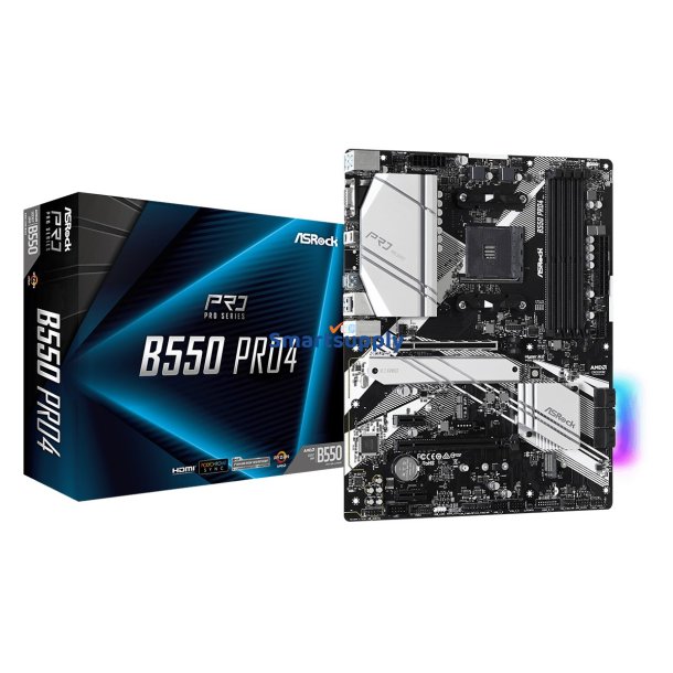 Asrock B550 Pro4 Stik AM4 ATX AMD B550