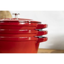 Staub La Cocotte Rund Stbejern Grydefad -- St Med 3 Stk