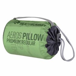 Sea To Summit Eros Premium Pillow Rejsepude Oppustelig Lime