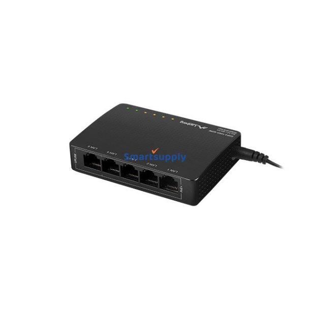 Lanberg PoE-switch DSP3-1005-60W (5 porte, 1 Gb/s)