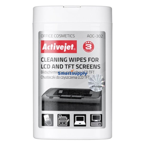 Activejet Aoc-302 LCD Matrixservietter 100 Stk