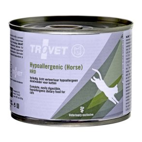 TROVET Hypoallergenic HRD with horse - vdfoder til katte - 200g