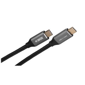 I-BOX USB C/USB C, 1 m kabel USB 3.2 Gen 2 (3.1 Gen 2) Sort
