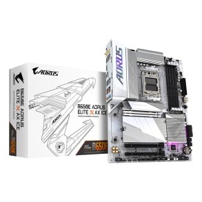 GIGABYTE B650E AORUS ELITE X AX ICE AMD B650 Sokkel AM5 ATX