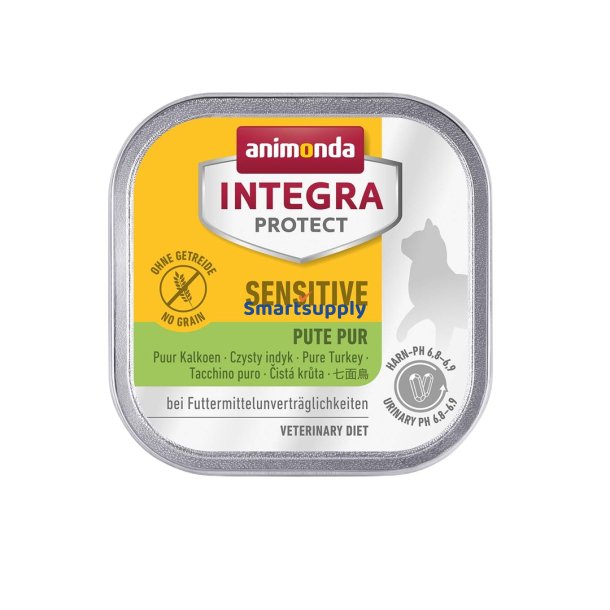 Animonda Integra Protect Adult Sensitive Kalkun - Vdfoder Til Katte - 100G