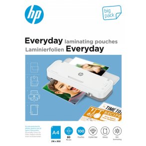 HP Everyday lamineringsfilm A4 100 stk