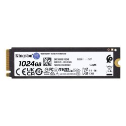 Kingston Kc3000 M.2 1024Gb PCI Express 4.0 3D Tlc NVME