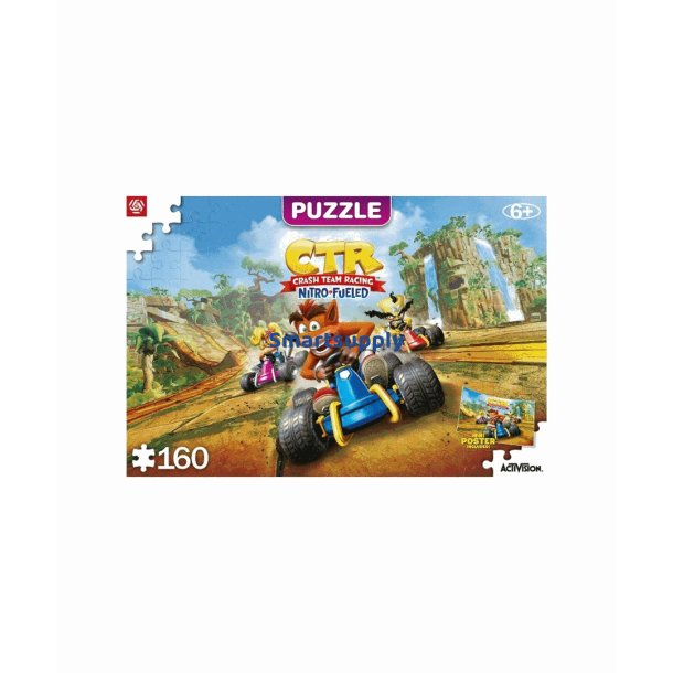 Good Loot Kids Puzzle Crash Team Racing Nitro-Brndstof (160 Stykker)