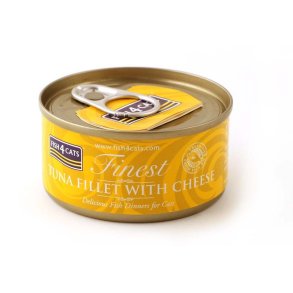 FISH4CATS Tun fillet with cheese - vd kattefoder - 70g