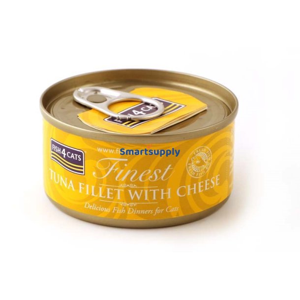 Fish4cats Tunfilet Med Ost - Vdfoder Til Katte - 70G