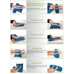 Sengepositioneringspude U-Halvmne I Silikonefiber Bl