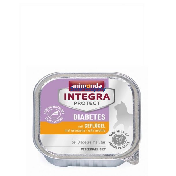 Animonda Integra Protect Diabetes Til Katte 100G Kylling