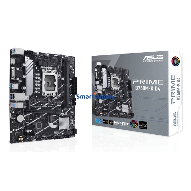 Asus Prime B760m-K D4 Intel B760 Lga 1700 Mikro Atx