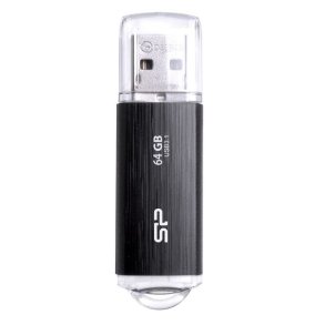 SILICON POWER Blaze B02	Pendrive USB-flashdrev 64 GB USB Type-A 3.2 Gen 1 (SP064GBUF3B02V1K) Sort