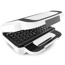 Tefal Snack Xl Sw7011 Sandwichmaskine 850 W Hvid, Rustfrit Stl