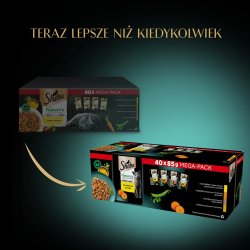 Sheba Nature's Collection Fjerkr Smag I Gel&eacute; - Vdfoder Til Katte - 40 X 85G