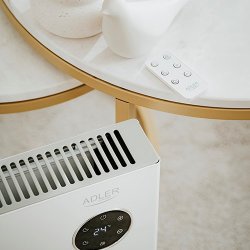 Konvektionsvarmer Adler Ad 7752 LCD Med Fjernbetjening Hvid