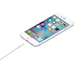 Apple MXLY2ZM/A Lightning kabel 1 m Hvid