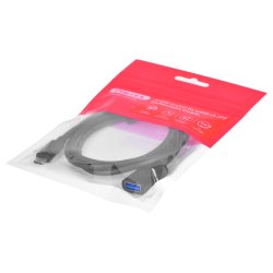 Kabeladapter Unitek (C476bk-1M) Usb-C (M) - Usb-A (F) 10 Gbps 60 W