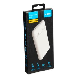 Ibox Ipb10 Powerbank Lithium-Ion (Li-Ion) 10000 mAh Hvid
