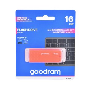Goodram UME3-0160O0R1 USB-ngle 16 GB USB Type-A 3.2 Gen 1 (3.1 Gen 1) Orange