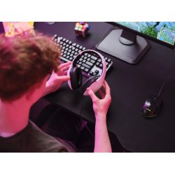 Trust Gxt 415W Zirox Headset Kablet Pandebnd Gaming Hvid