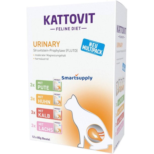 KATTOVIT Feline Diet Urinary - vd kattefoder - 12 x 85g