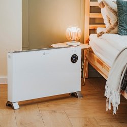 Konvektionsvarmer Adler Ad 7752 LCD Med Fjernbetjening Hvid