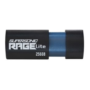 Flashdrive PATRIOT Rage Lite 512GB 120 MB/S USB 3.2 optrkkelig Sort (PEF512GRLB32U)